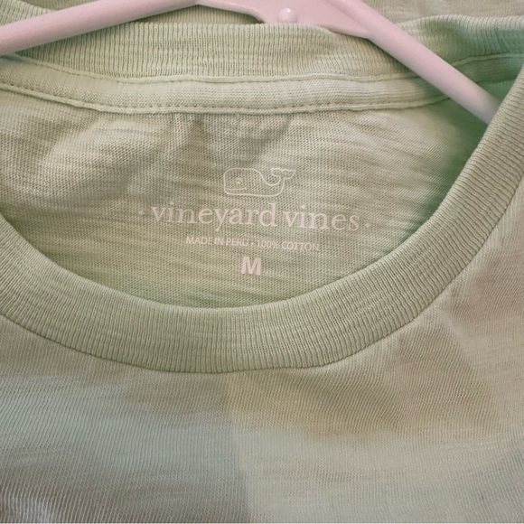 Vineyard Vines Men's Mint Green Short Sleeve Tee size Medium Med M - Picture 5 of 5